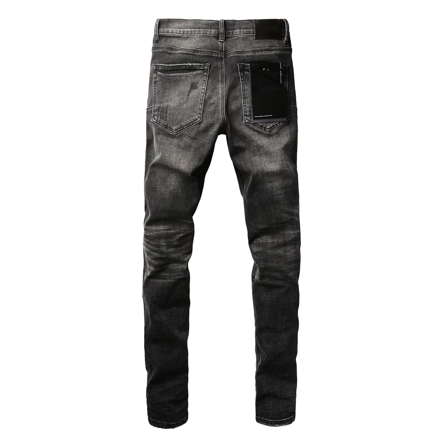 Purple jeans Black tag