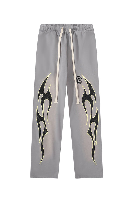 Hellstar Pants grey/yellow