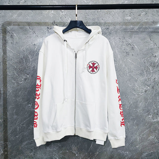 Chr*me Heart jacket red/white