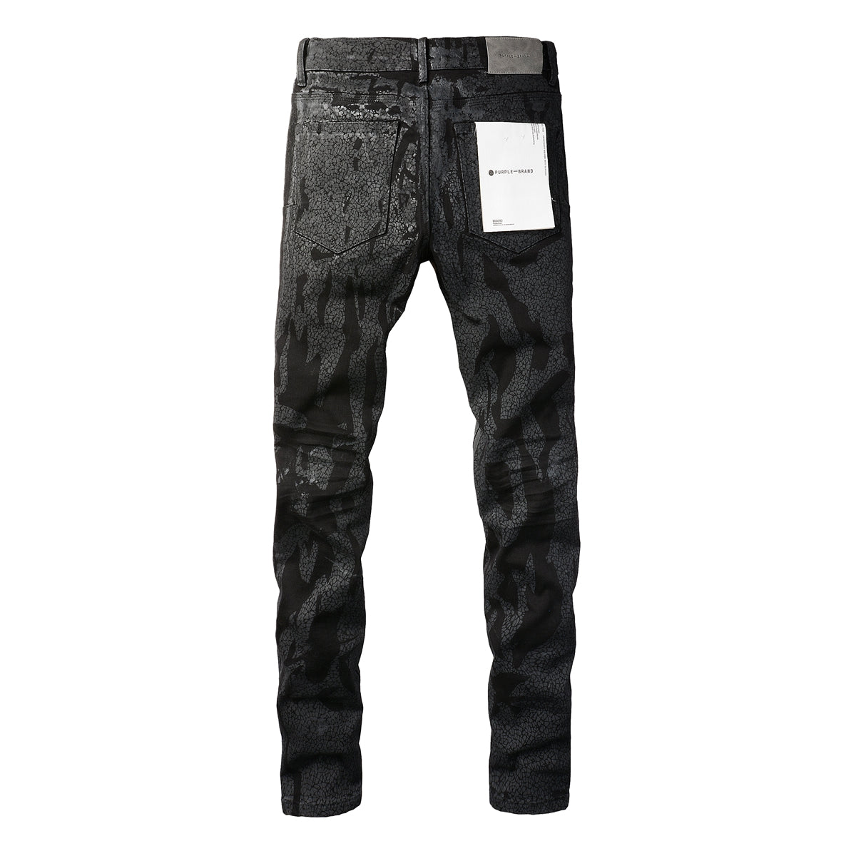 Purple jeans Black on Black