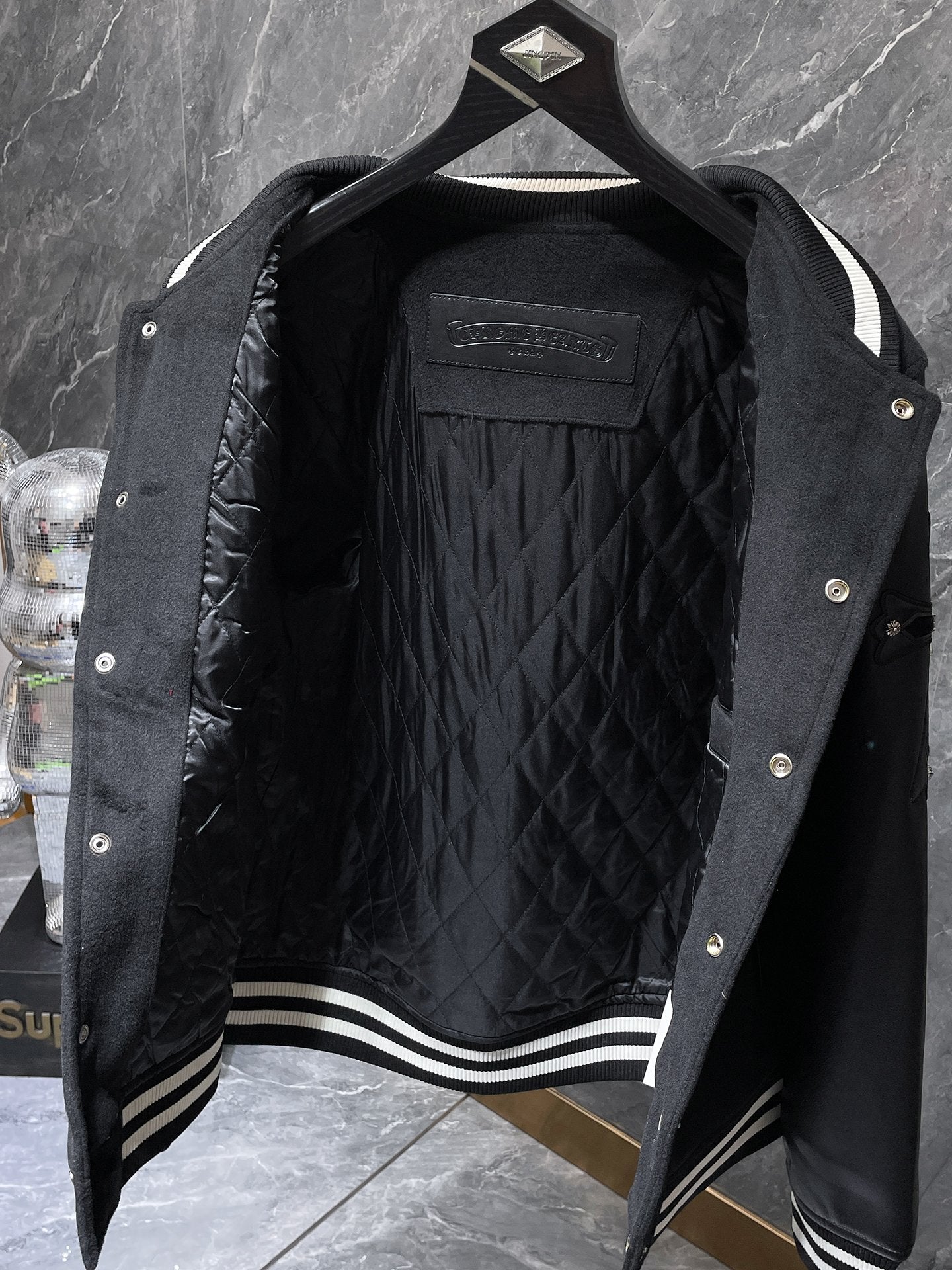 Chr*me Heart Varsity Jacket