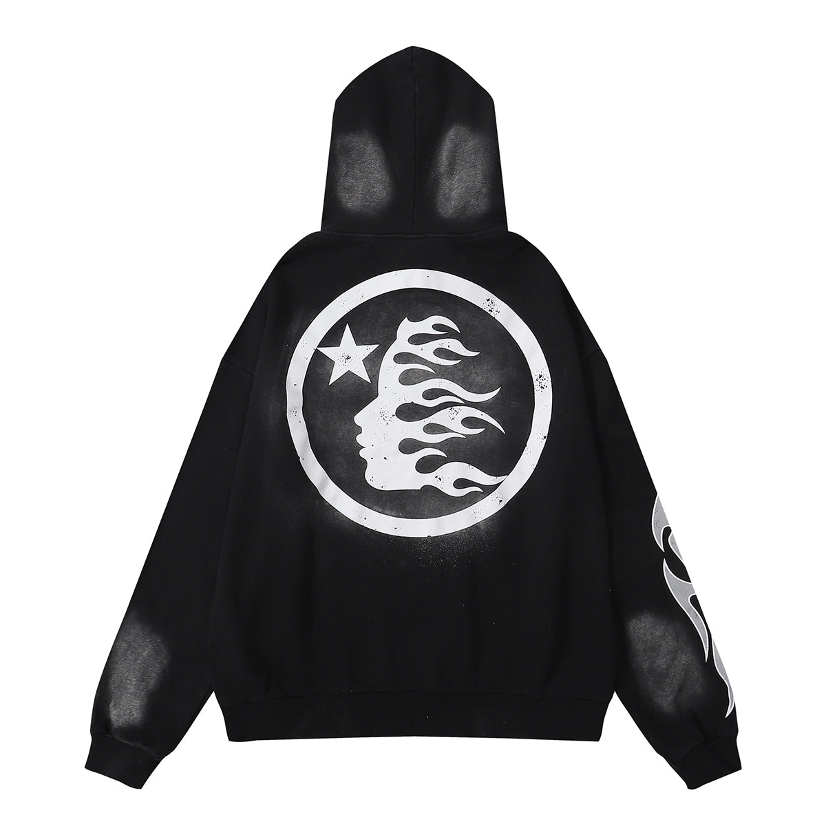 Hellstar Hoodie Black New