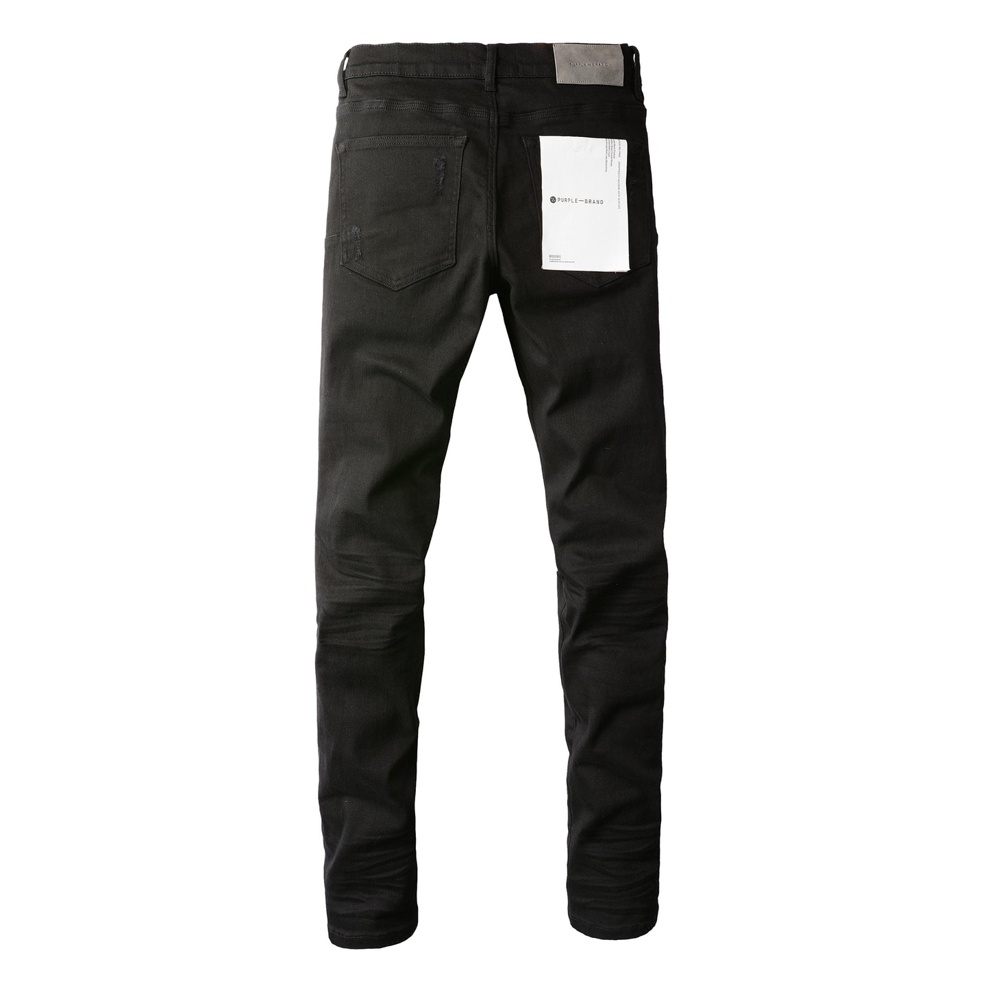 Purple jeans Black Ripped