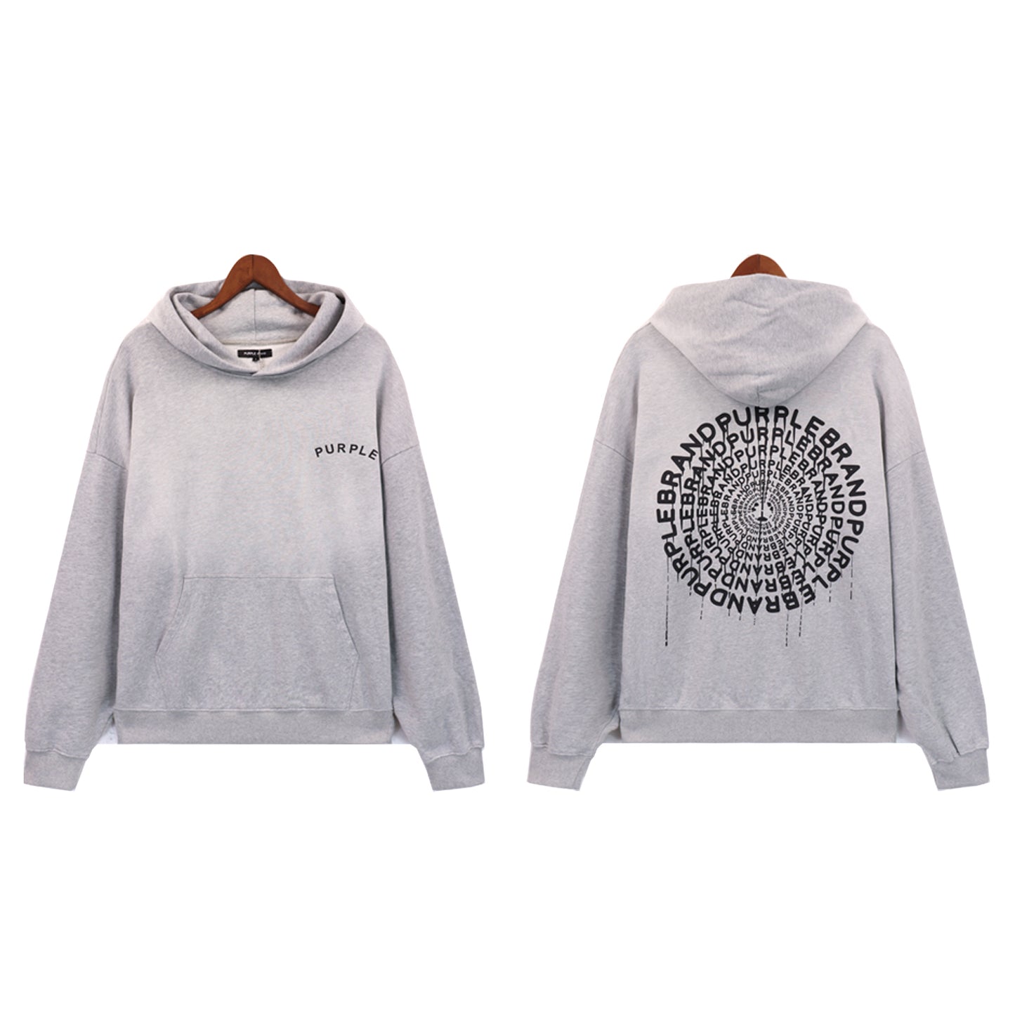 Purple Hoodie Spiral