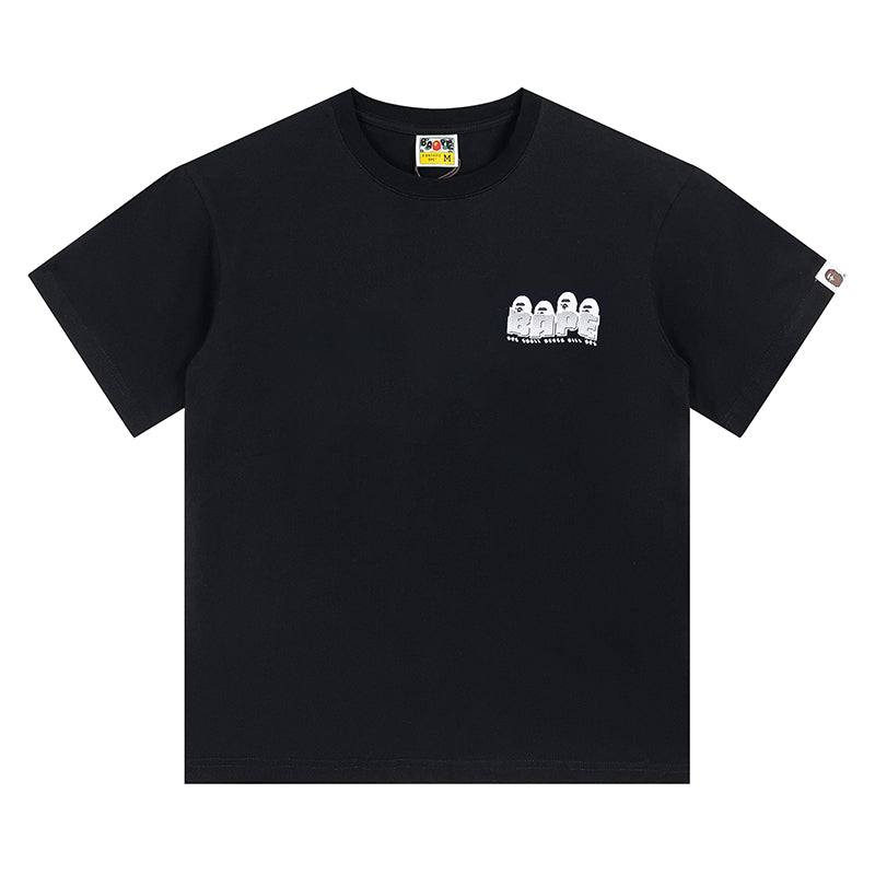 Bape Shirts Ape Green Curve