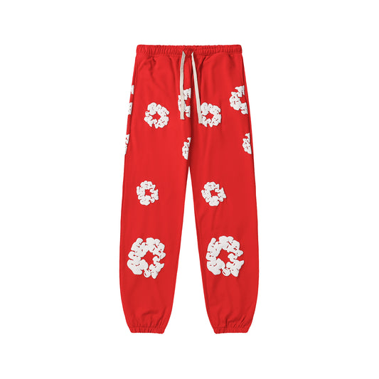 Denim Tear Pants Red