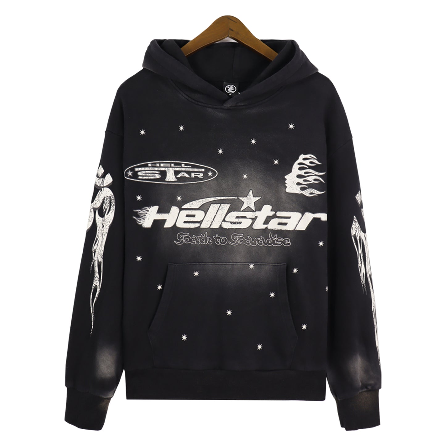 Hellstar Hoodie Black Original