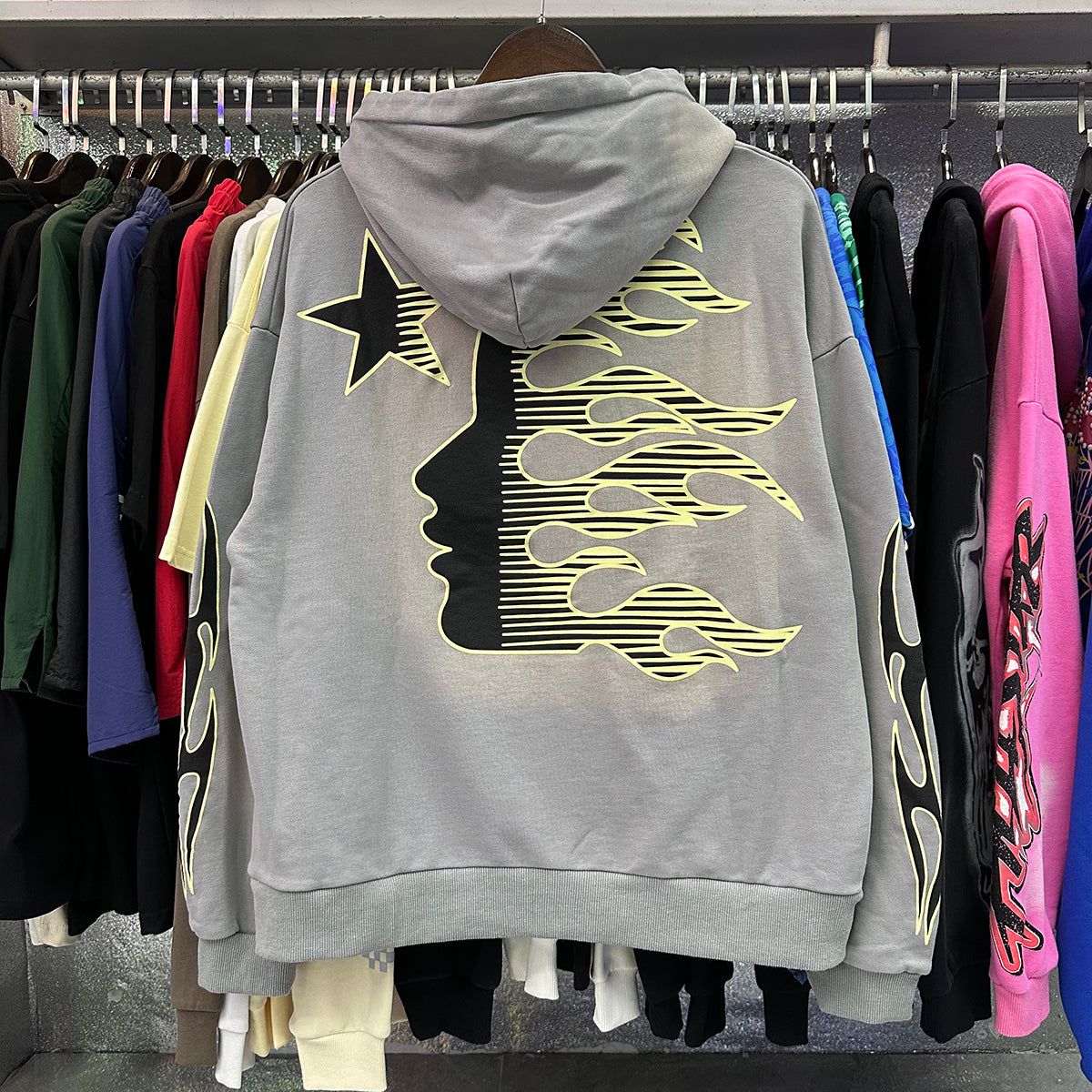 Hellstar Hoodie Grey