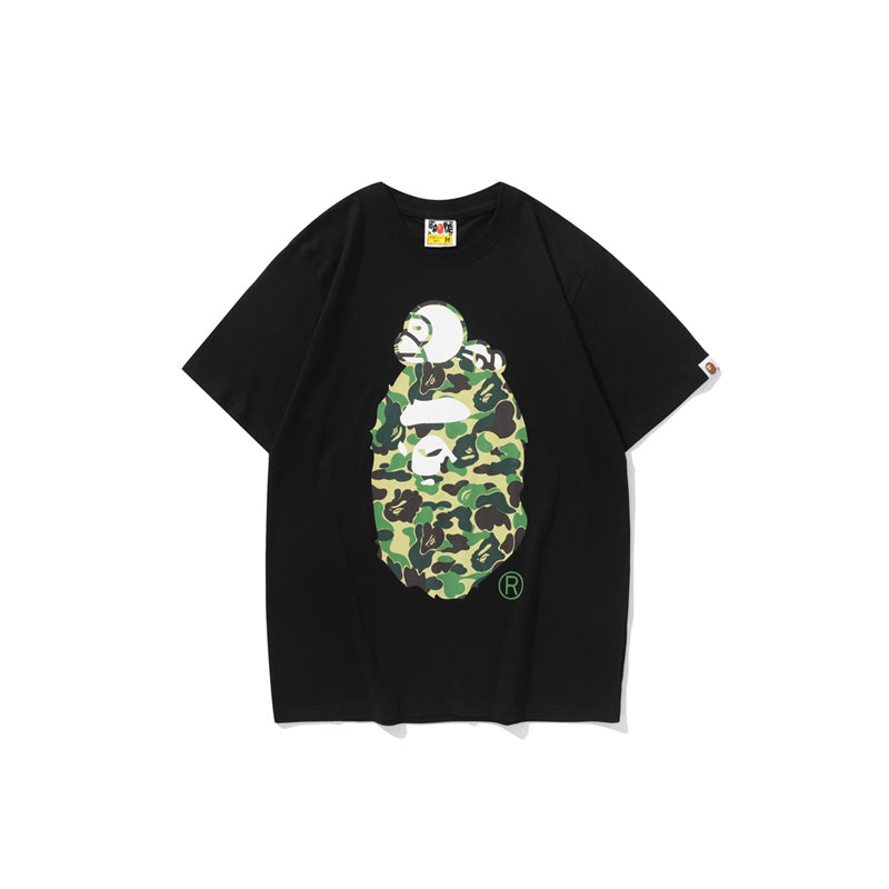 Bape Shirts Ape Green Camo