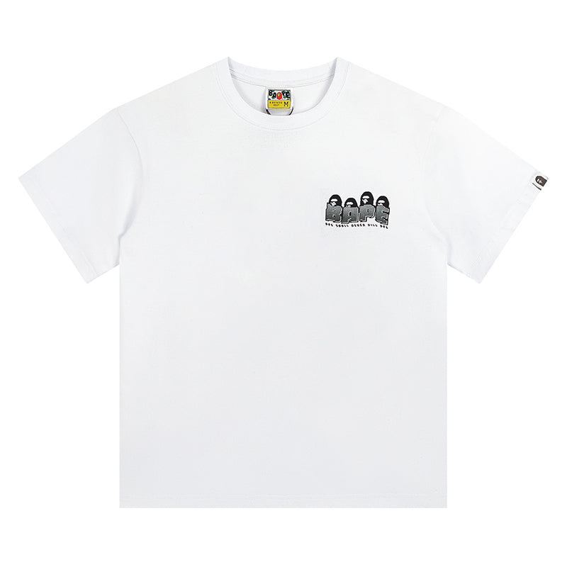 Bape Shirts Ape Green Curve