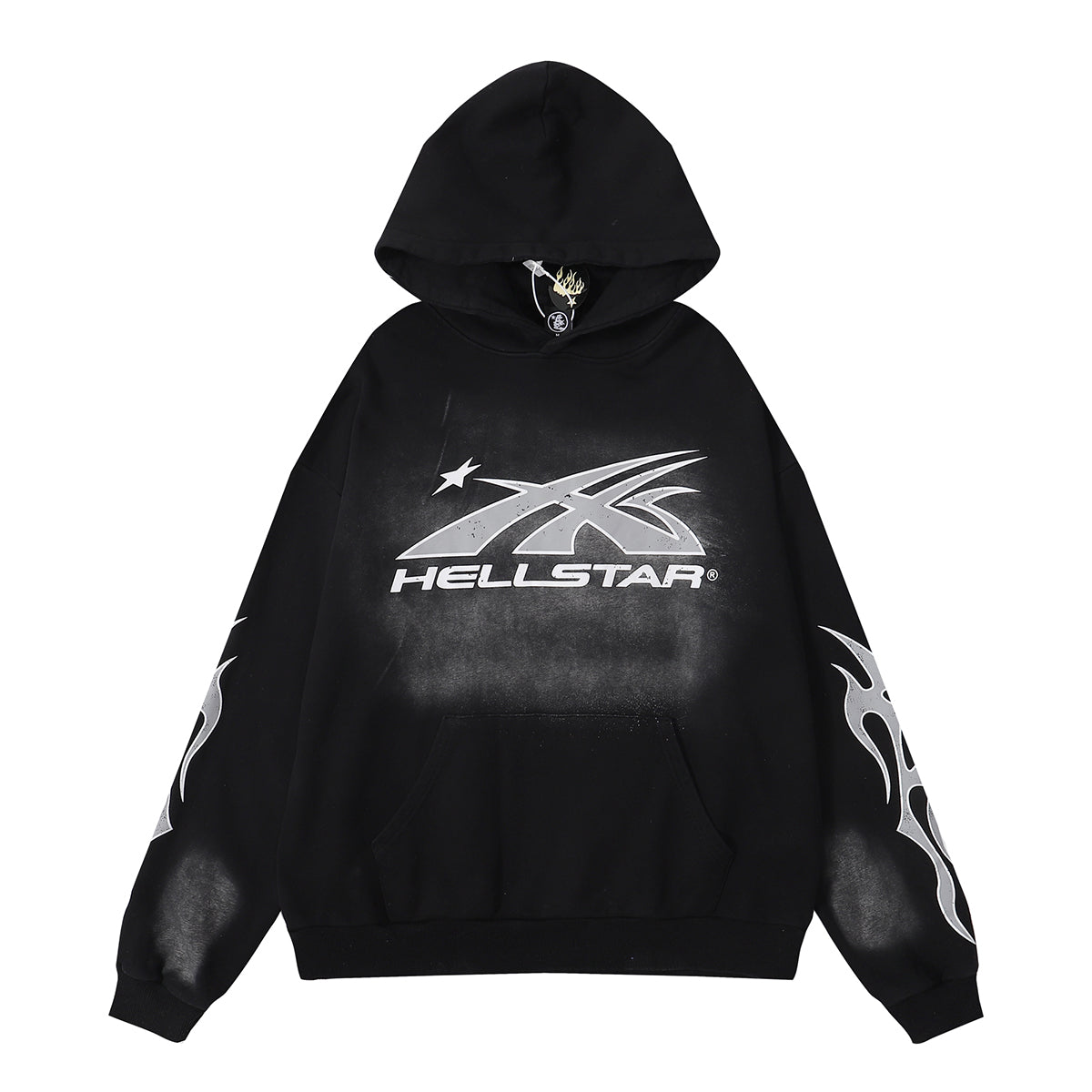 Hellstar Hoodie Black New