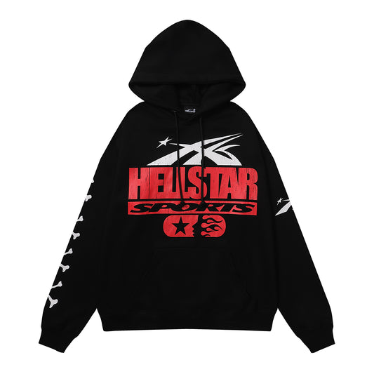Hellstar Hoodie Black Sports