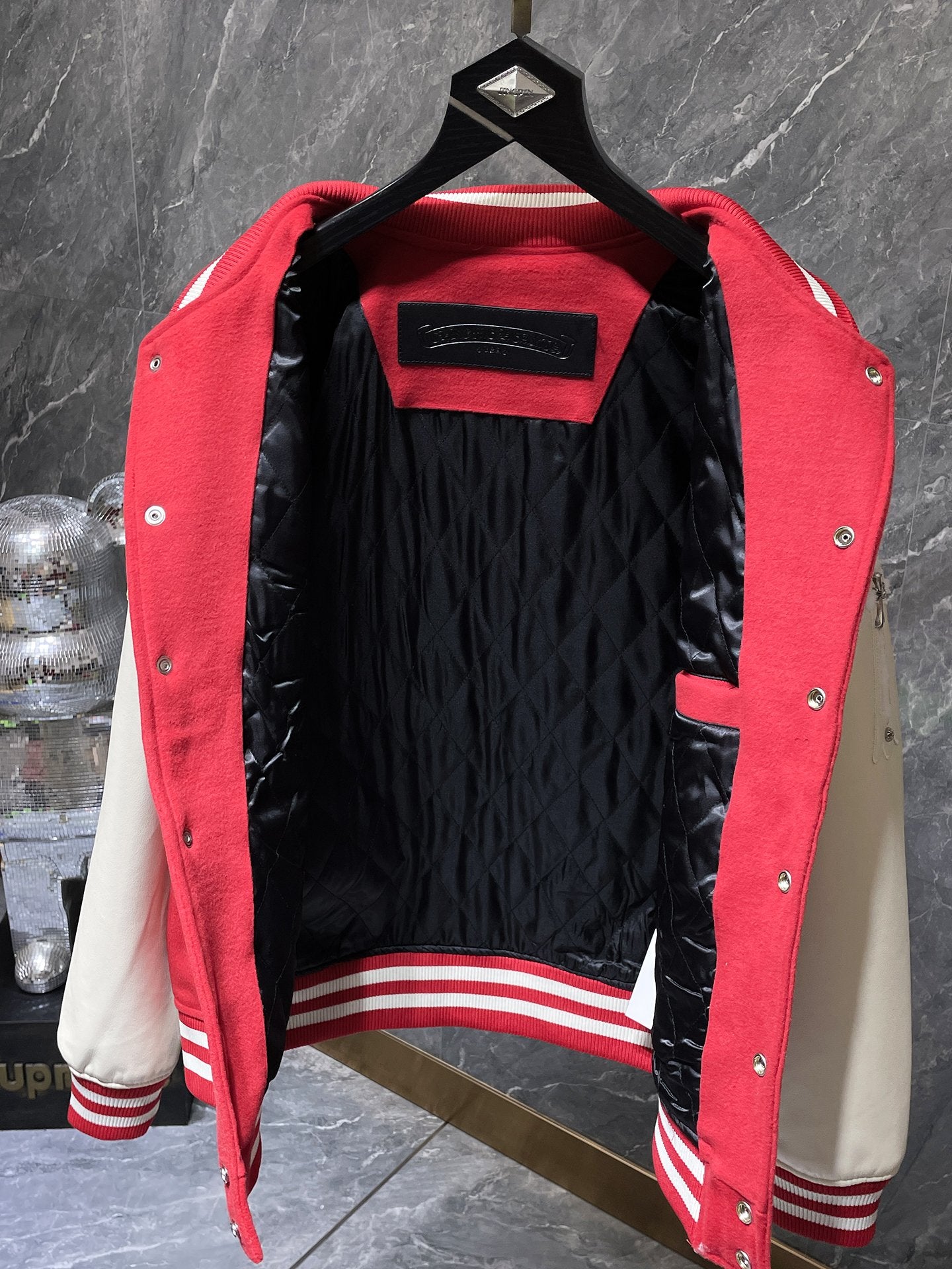 Chr*me Heart Varsity Jacket