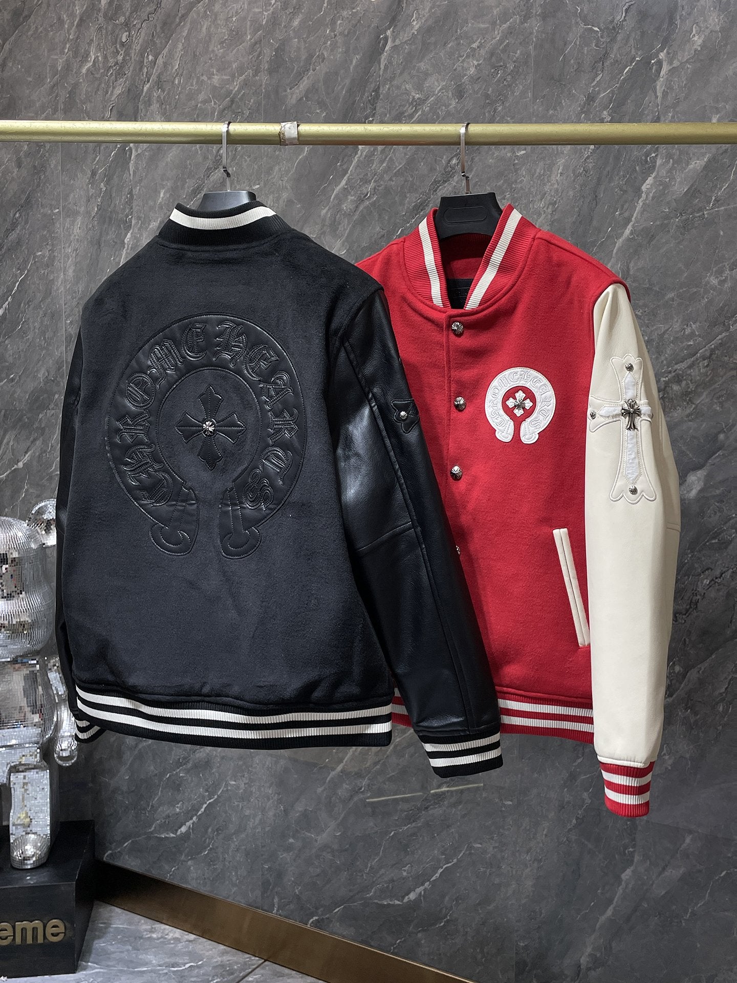 Chr*me Heart Varsity Jacket