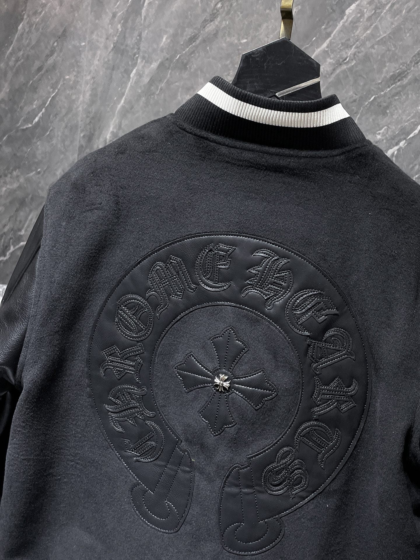 Chr*me Heart Varsity Jacket