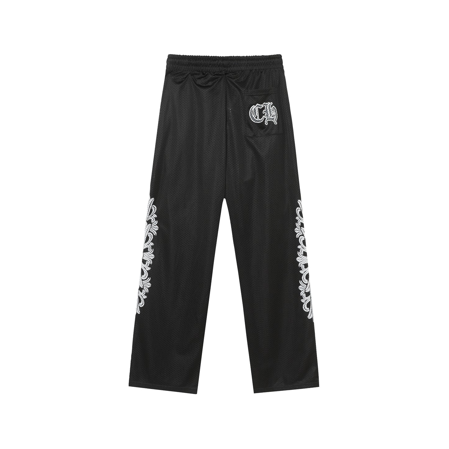 Chr*me Heart Mesh Pants