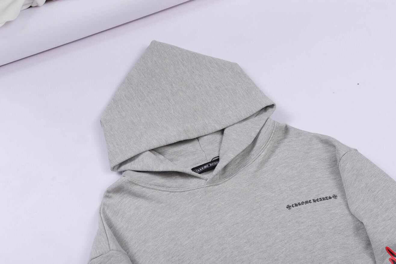 Chr*me Heart Hoodie Flame