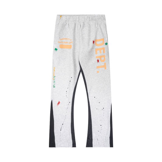 Gallery Dept Flared Pants White/Yellow