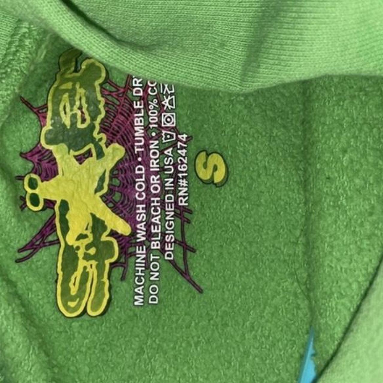 Spider youngthug Slime Green